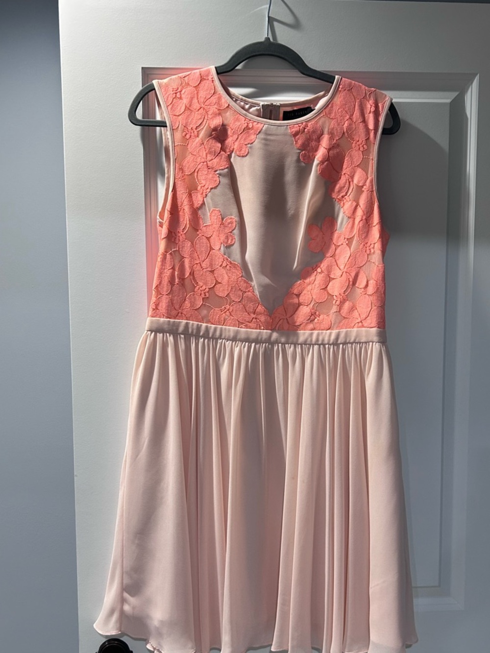 Ted Baker Pink and Coral Dress